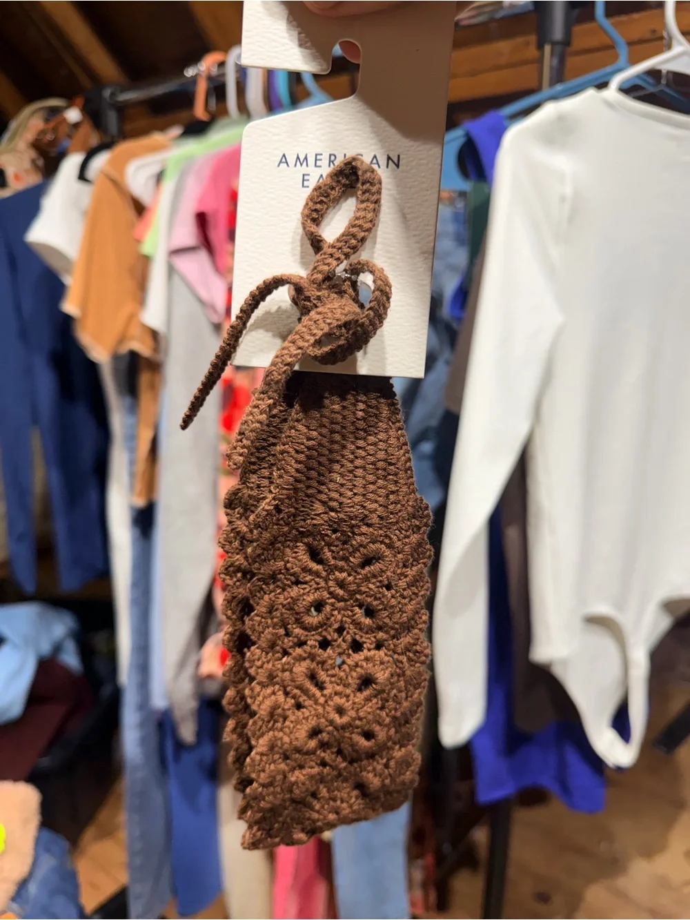 AE crochet headband